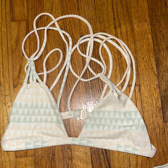 Tory Praver 2pcs bikini Bra Size M & Bottom L - Picture 3 of 11